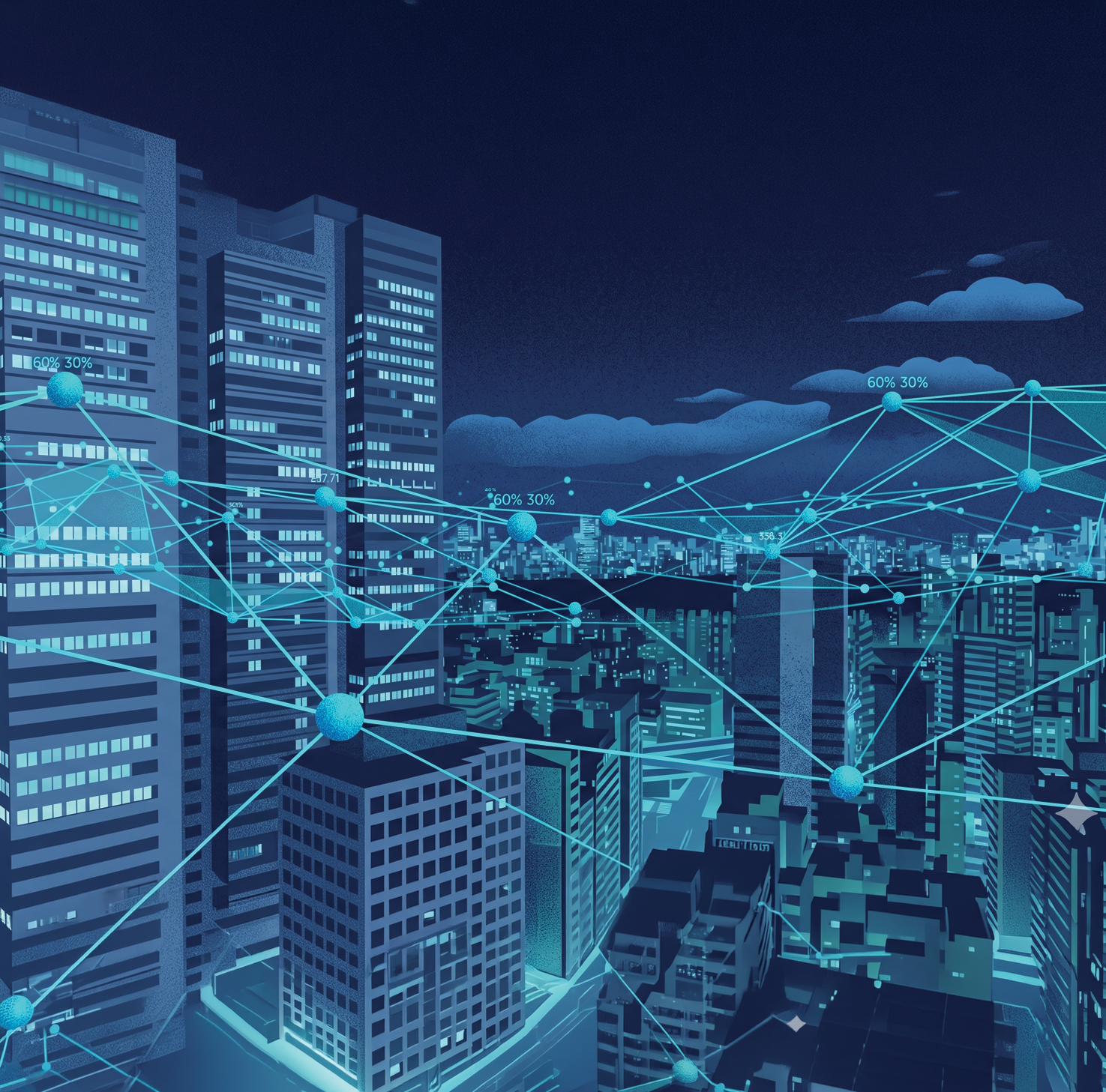 Connected Infrastructure Analytics Graphic